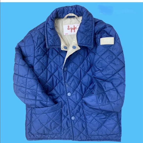 NWT IL Gufo Jacket Puffer Reversible Nylon Parka Italy Kids Baby Boys Girls Gift - Picture 4 of 7